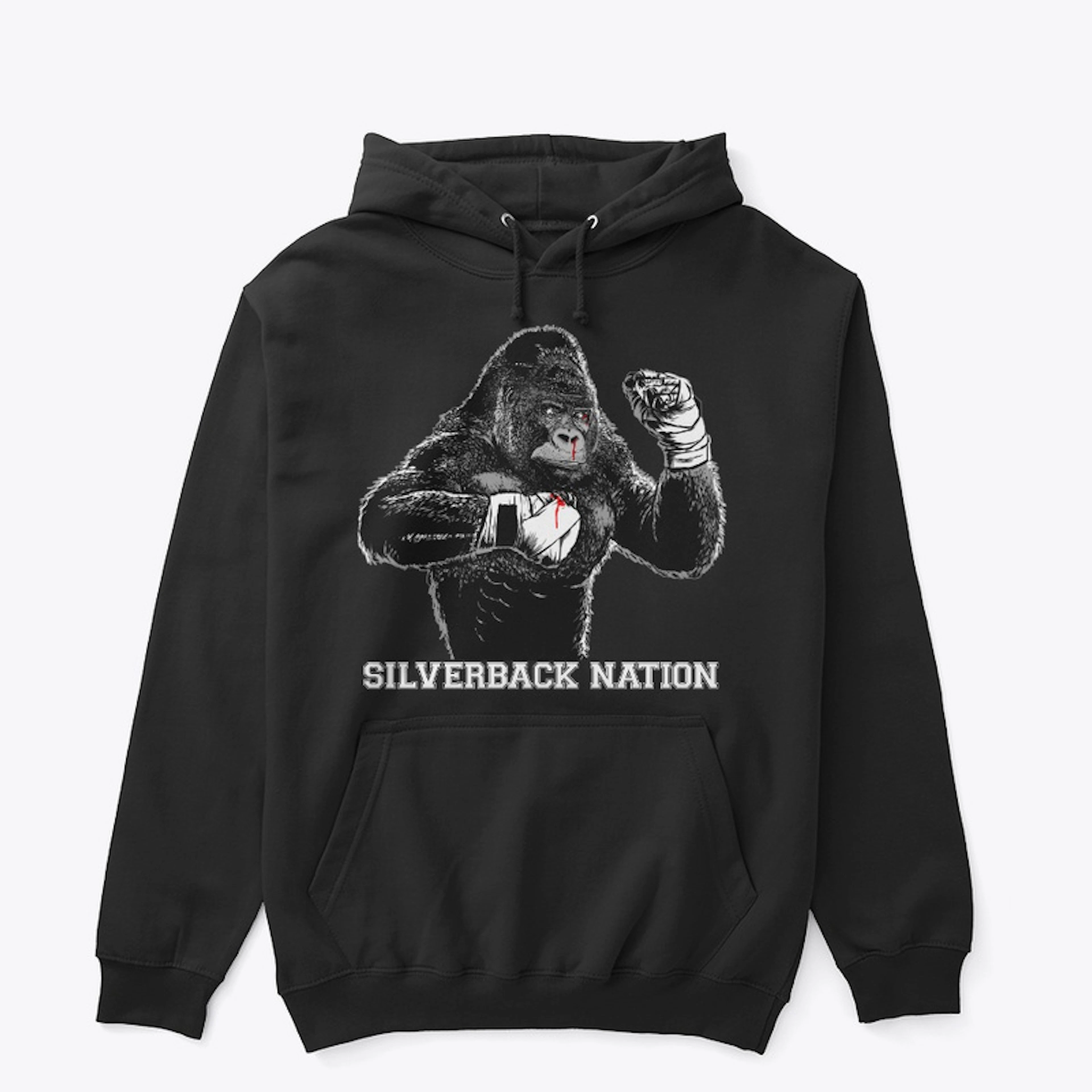 Silverback Nation Pull Over Hoodie